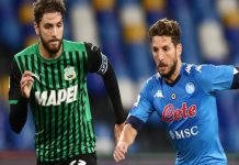 Dự đoán O/U trận đấu Sassuolo vs Napoli (2h45 ngày 2/12)