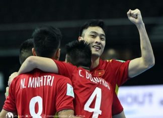 Bóng đá 28/10: ĐT futsal Việt Nam thắng đậm đội bóng Thái Lan